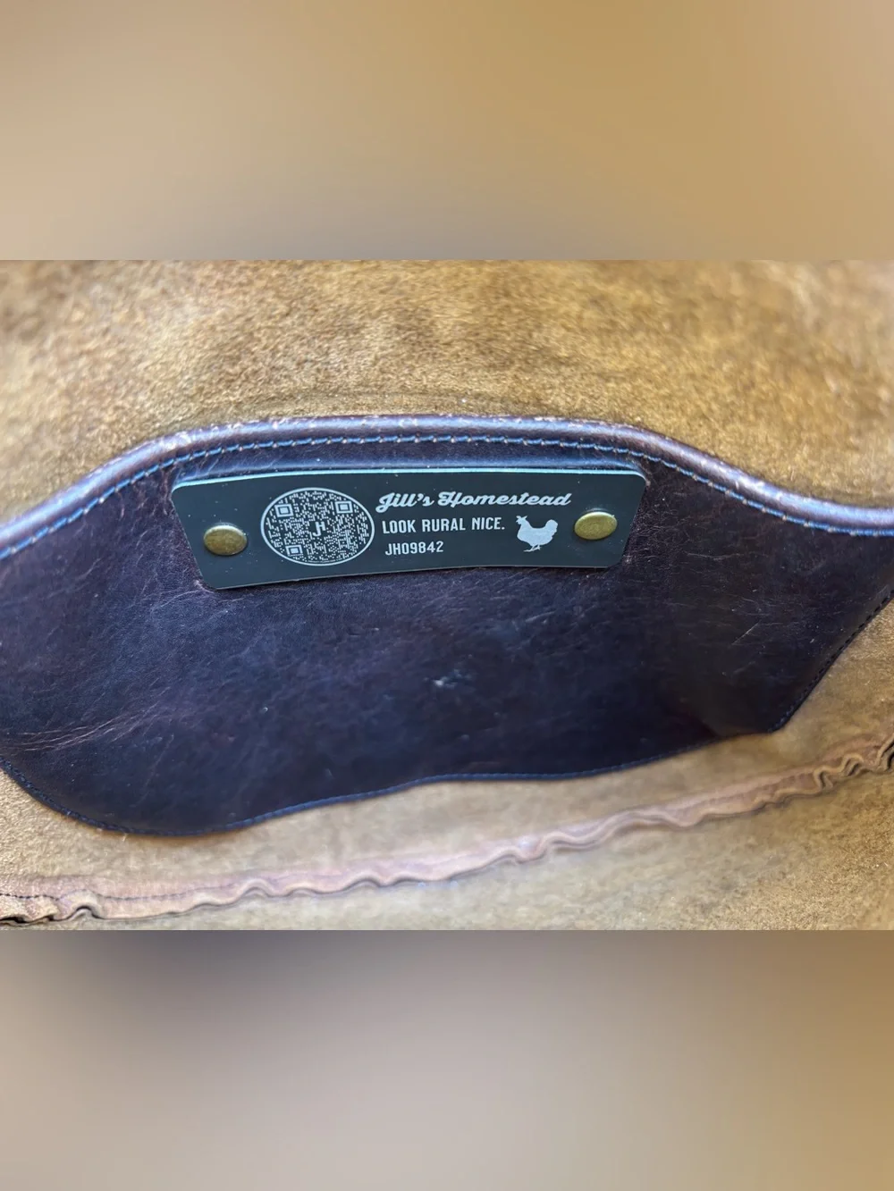 Jill’s Homestead Leather Crossbody Bag